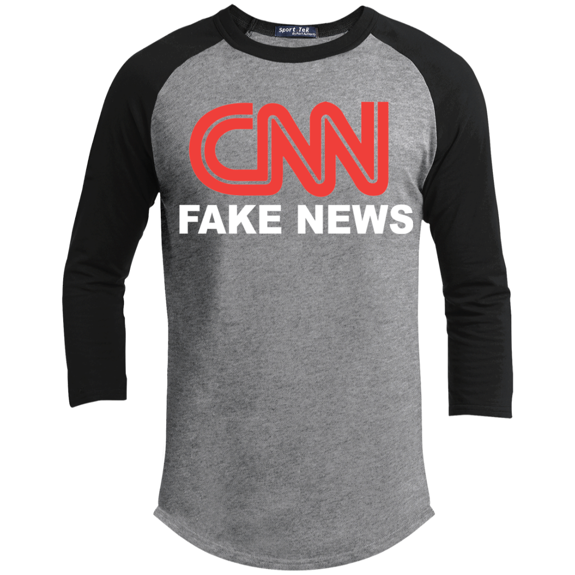 CNN Fake News Sporty T-Shirt - Trumpshop.net
