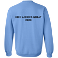 Stop Impeachment Crewneck Pullover Sweatshirt  8 oz. - Trumpshop.net