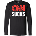 CNN Sucks Men's Jersey LS T-Shirt - Trumpshop.net