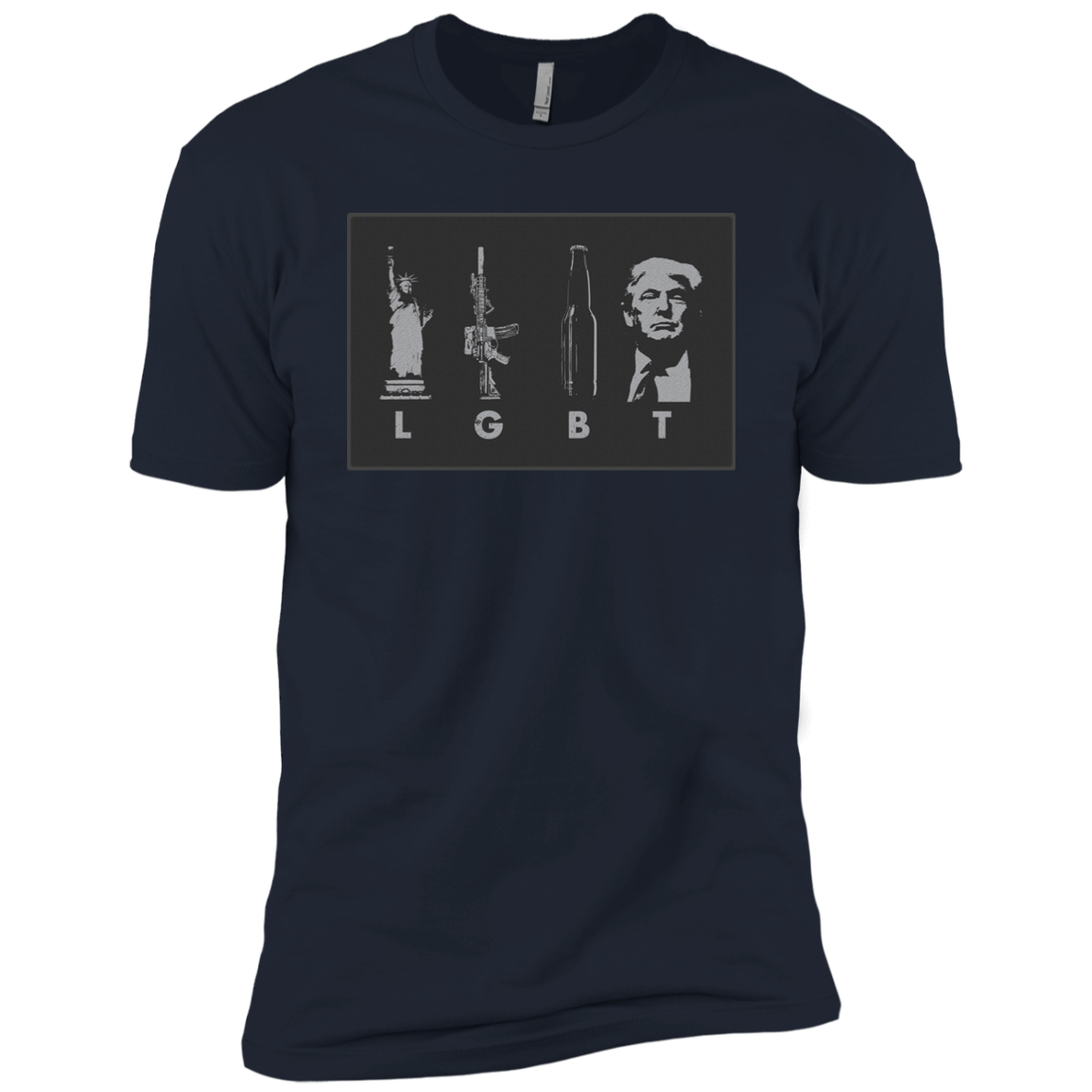 LGBT Donald Trump Premium Short Sleeve T-Shirt - Trumpshop.net