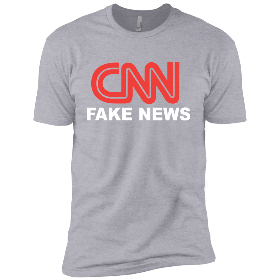 CNN Fake News Premium Short Sleeve T-Shirt - Trumpshop.net