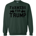 Farmers for Trump Crewneck Pullover Sweatshirt  8 oz. - Trumpshop.net