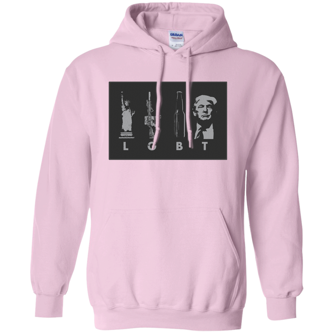 LGBT Donald Trump Hoodie 8 oz. - Trumpshop.net