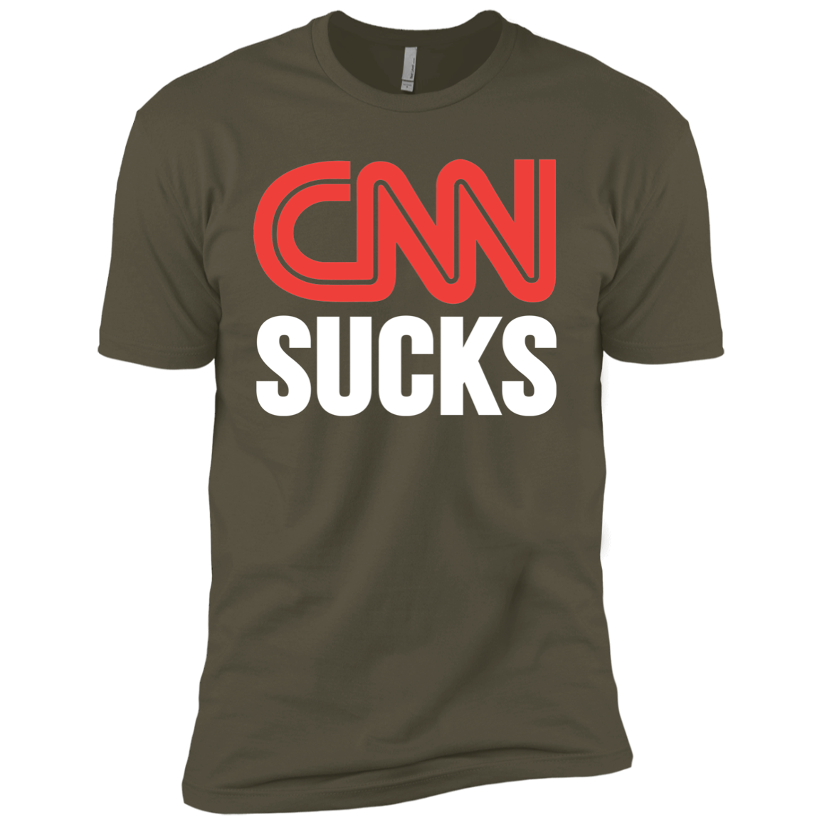 CNN Sucks Premium Short Sleeve T-Shirt - Trumpshop.net