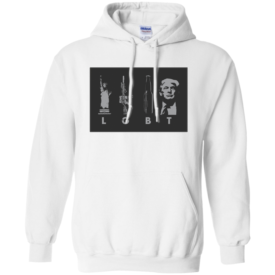 LGBT Donald Trump Hoodie 8 oz. - Trumpshop.net