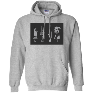 LGBT Donald Trump Hoodie 8 oz. - Trumpshop.net