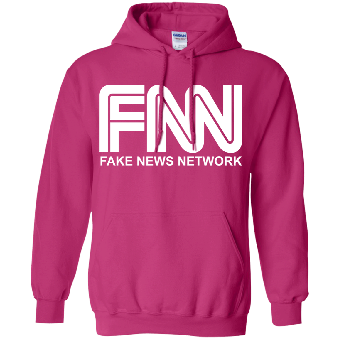 Fake News Network Pullover Hoodie 8 oz. - Trumpshop.net