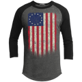 Betsy Ross Flag 13 Colonies Sporty T-Shirt - Trumpshop.net