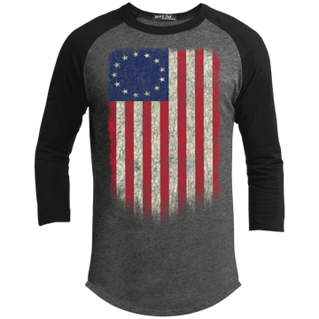 Betsy Ross Flag 13 Colonies Sporty T-Shirt - Trumpshop.net