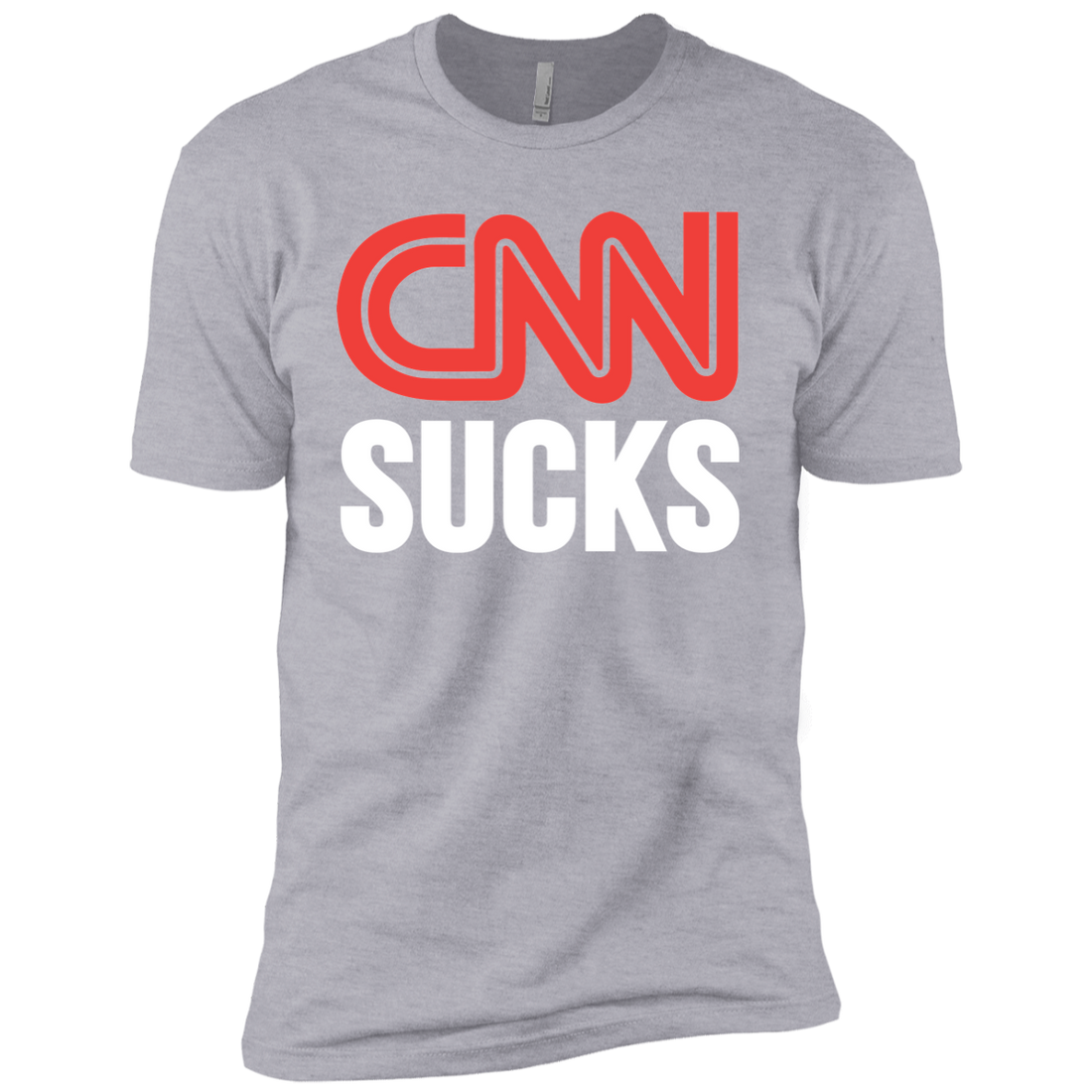 CNN Sucks Premium Short Sleeve T-Shirt - Trumpshop.net