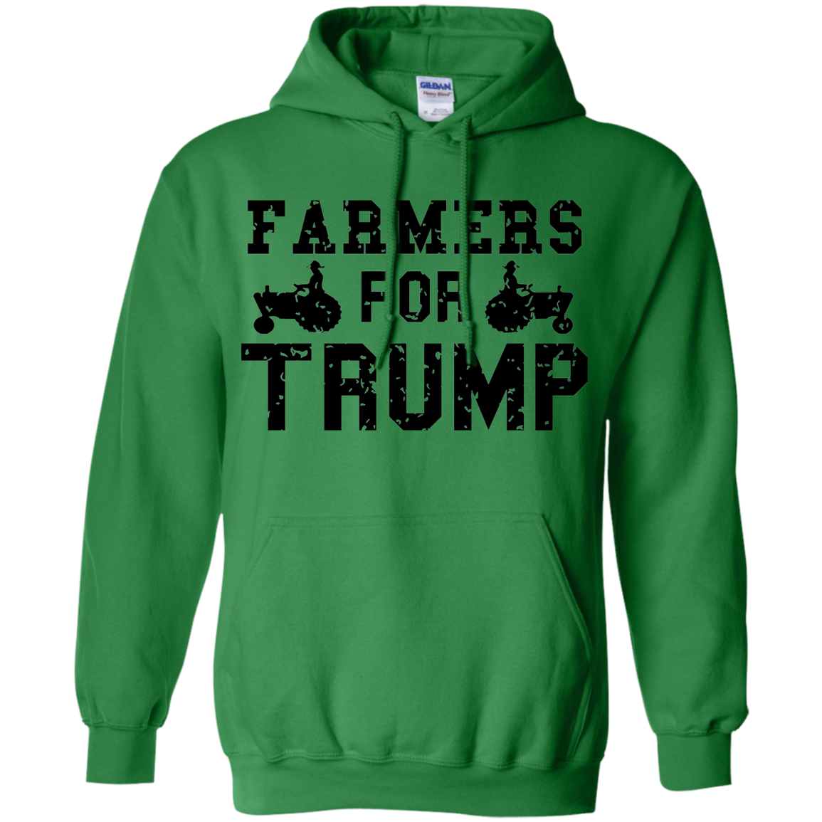 Farmers for Trump Pullover Hoodie 8 oz. - Trumpshop.net