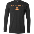 Socialism is Poop Men's Jersey LS T-Shirt - Trumpshop.net