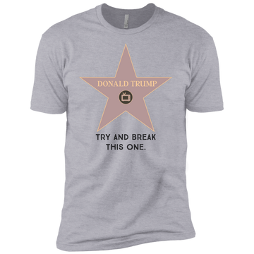 Try and break this hollywood star Donald Trump Premium Short Sleeve T-Shirt - Trumpshop.net