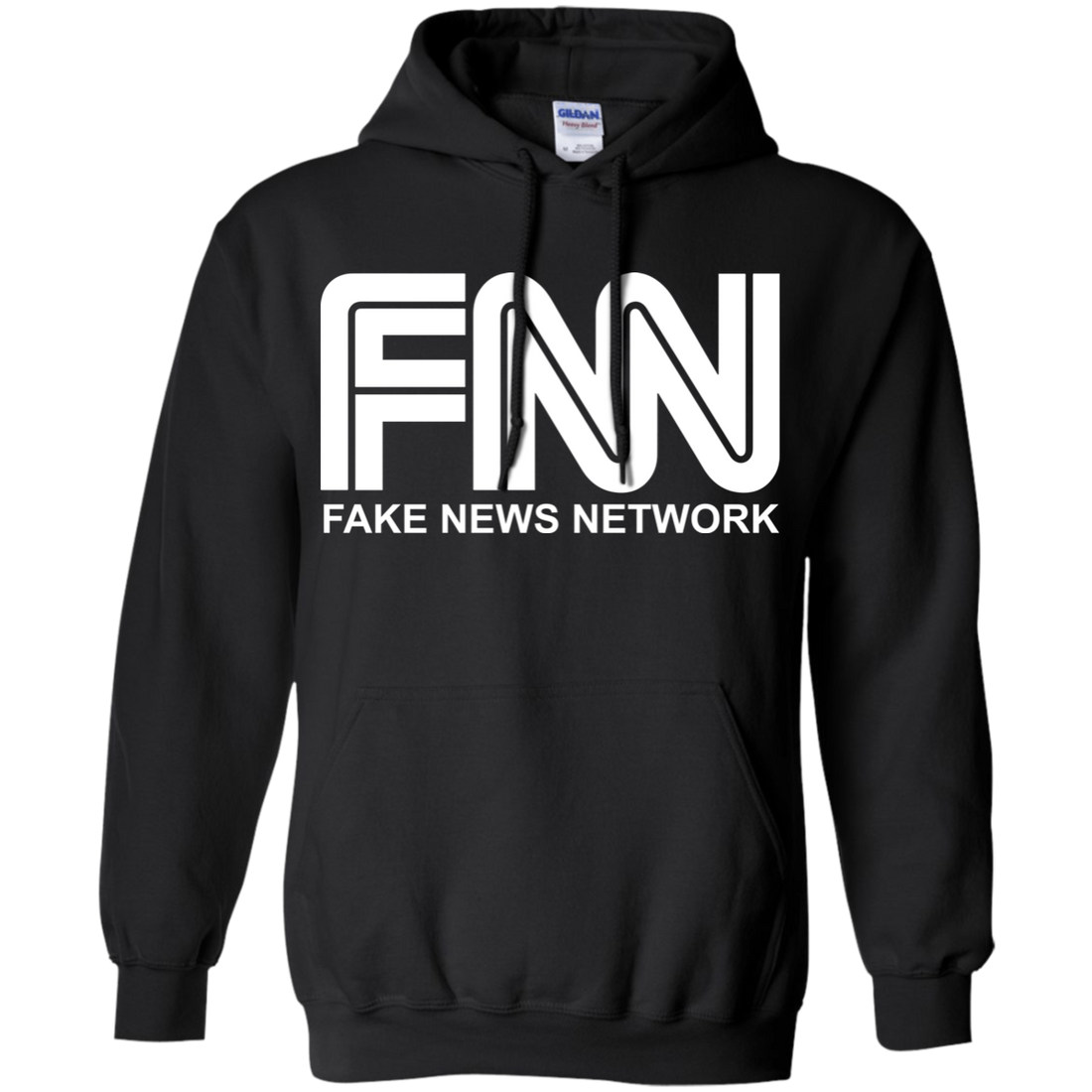 Fake News Network Pullover Hoodie 8 oz. - Trumpshop.net