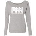 Fake News Network Ladies' French Terry Scoop - Trumpshop.net