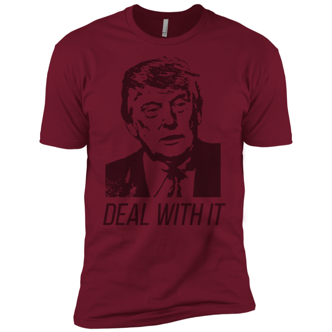 Trump Deal With It Premium Short Sleeve T-Shirt - Trumpshop.net