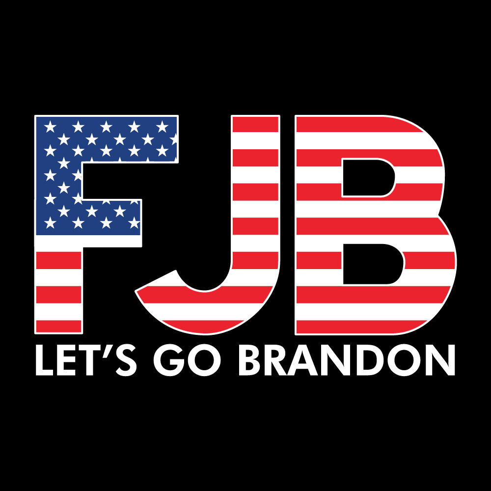 Made in USA F*** Joe Biden Let's Go Brandon Flag Polyester with Brass Grommets 3 X 5 Ft