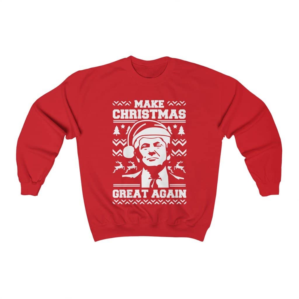 Trump Make Christmas Great Again Ugly Sweater - Trumpshop.net