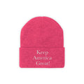 Keep America Great Emboridered #KAG Trump Knit Cap - Trumpshop.net