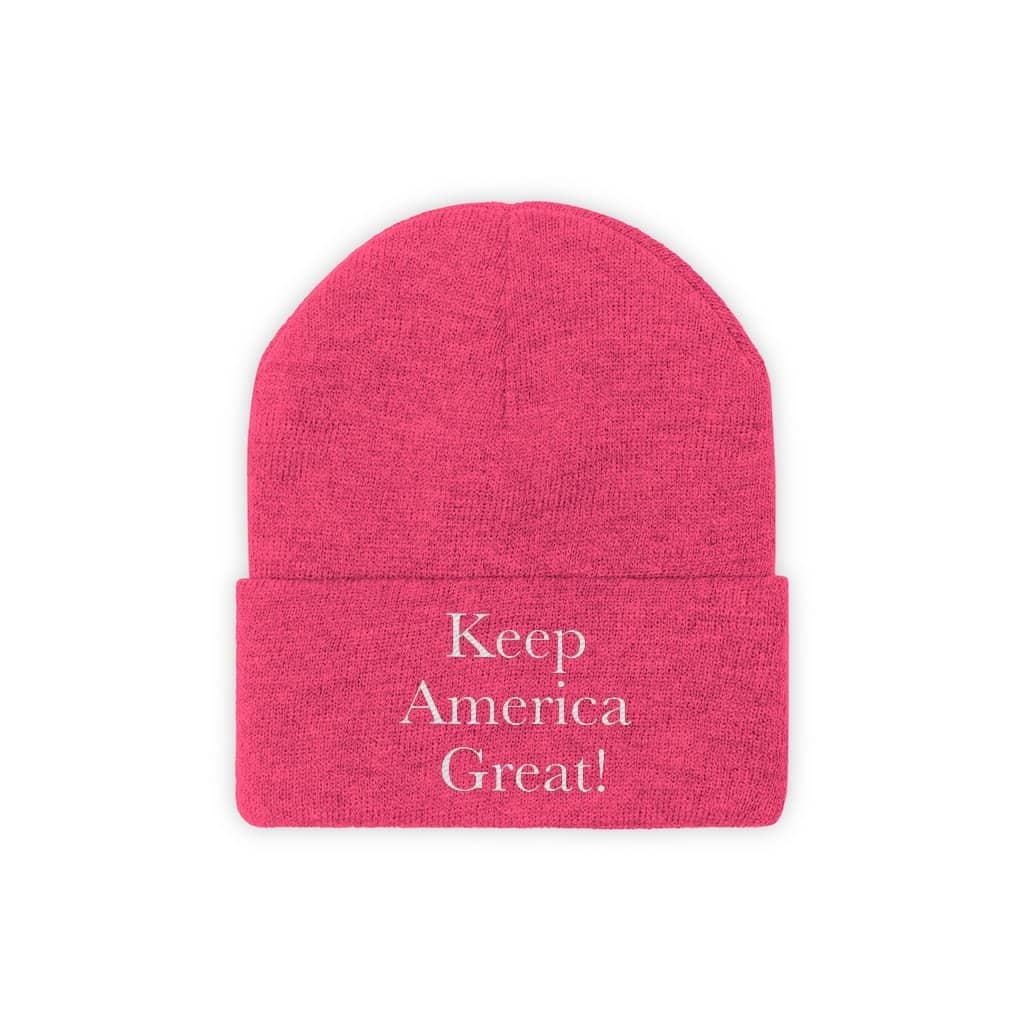 Keep America Great Emboridered #KAG Trump Knit Cap - Trumpshop.net