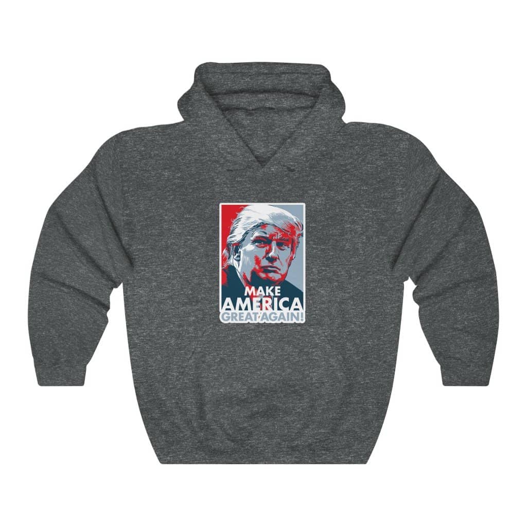 Make America Great Again Trump Iconic Pullover Hoodie - Trumpshop.net