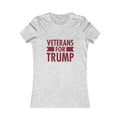 Veterans for Trump Softstyle Ladies' T-Shirt - Trumpshop.net