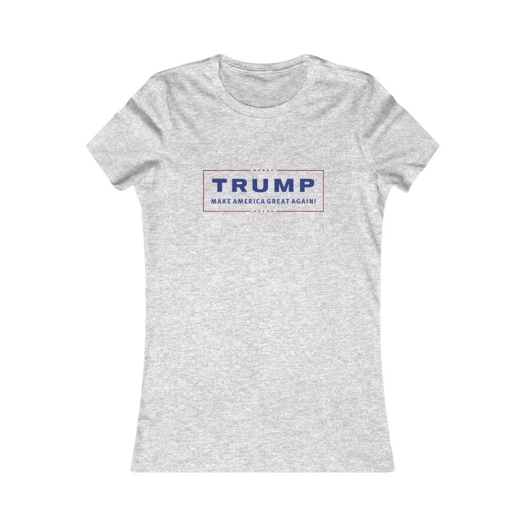 Make America Great Again Trump Iconic Ladies' T-Shirt - Trumpshop.net