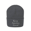 Keep America Great Emboridered #KAG Trump Knit Cap - Trumpshop.net