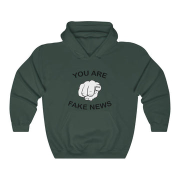 You Are Fake News! Pullover Hoodie 8 oz. - Trumpshop.net