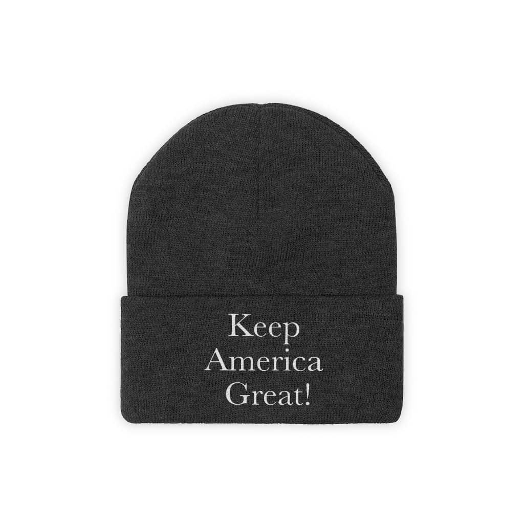 Keep America Great Emboridered #KAG Trump Knit Cap - Trumpshop.net