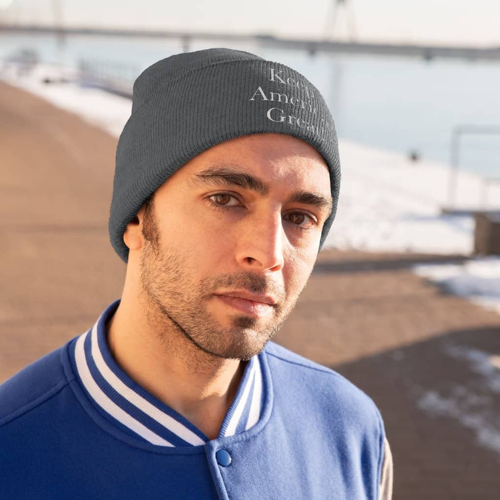 Keep America Great Emboridered #KAG Trump Knit Cap - Trumpshop.net