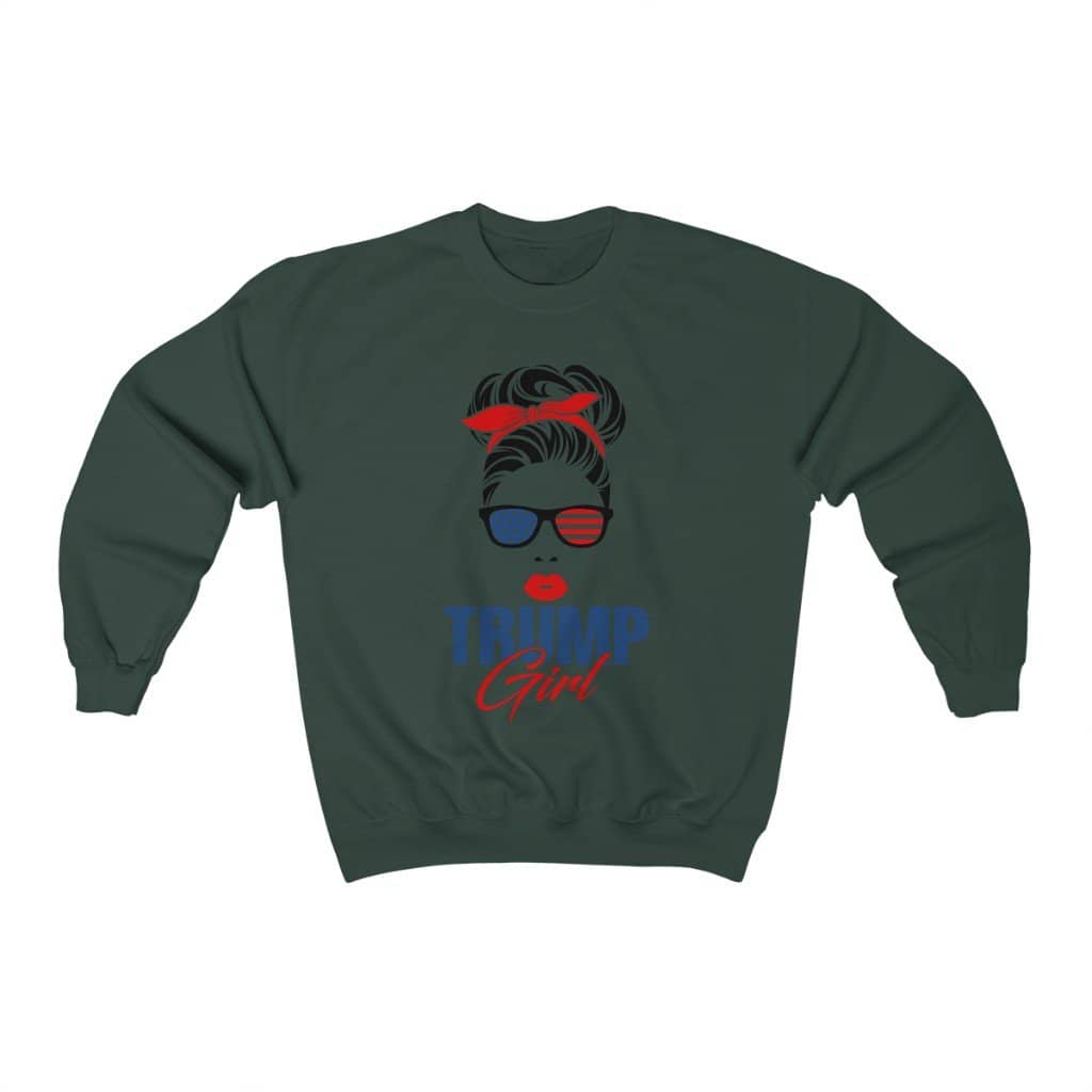 Trump Girl Heavy Blend™ Crewneck Sweatshirt - Trumpshop.net