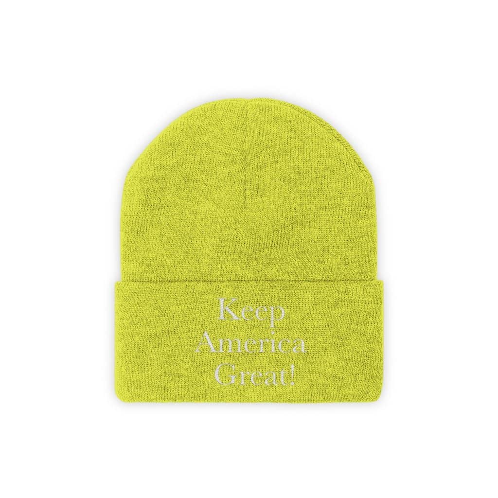 Keep America Great Emboridered #KAG Trump Knit Cap - Trumpshop.net