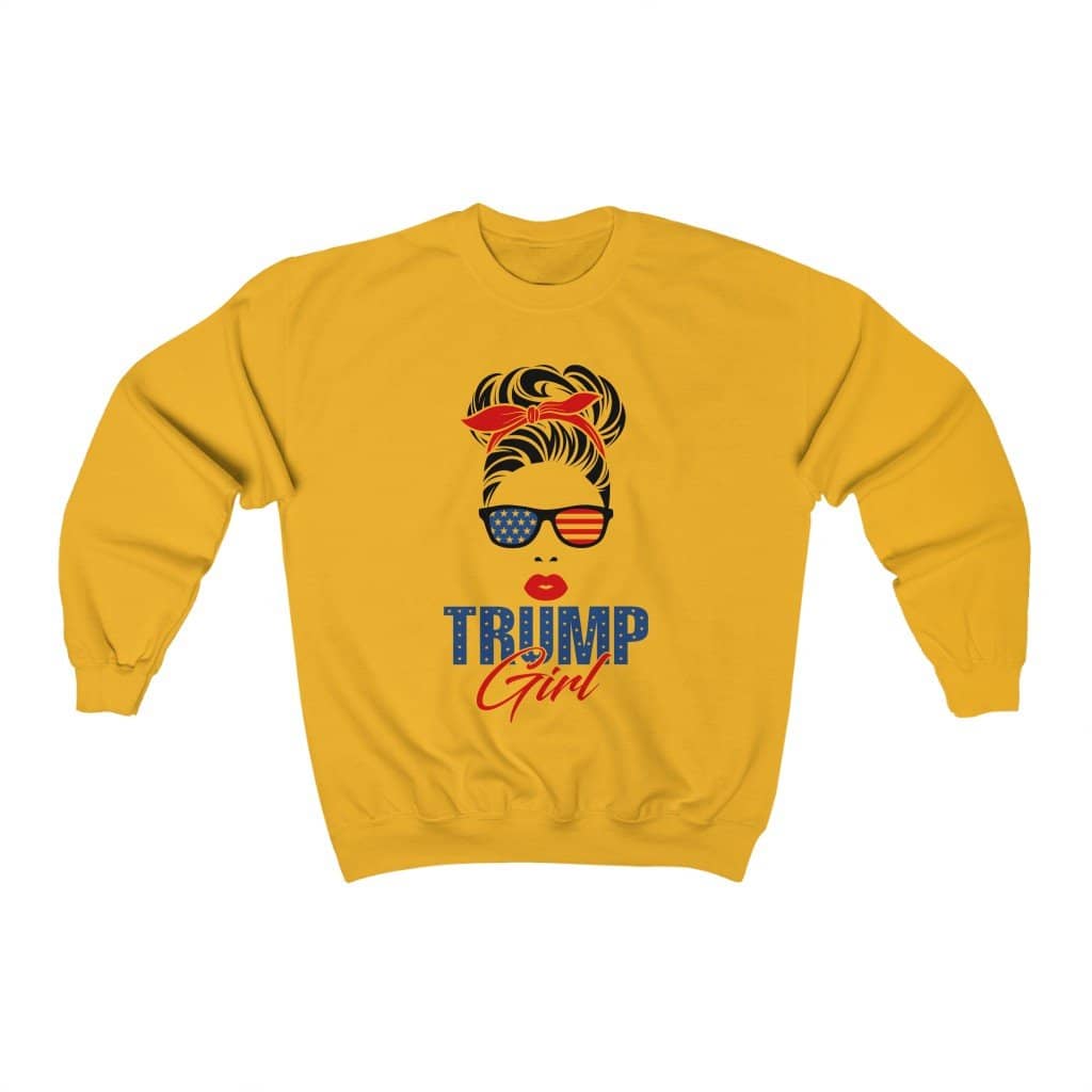 Trump Girl Heavy Blend™ Crewneck Sweatshirt - Trumpshop.net