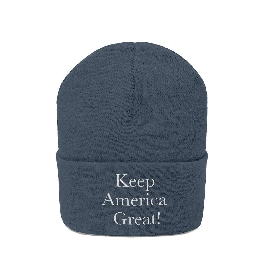 Keep America Great Emboridered #KAG Trump Knit Cap - Trumpshop.net