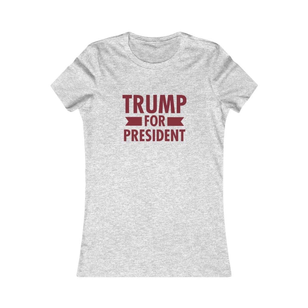 Trump for President Softstyle Ladies' T-Shirt - Trumpshop.net