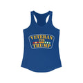 Veteran for Trump Ladies Ideal Racerback Tank - Trumpshop.net