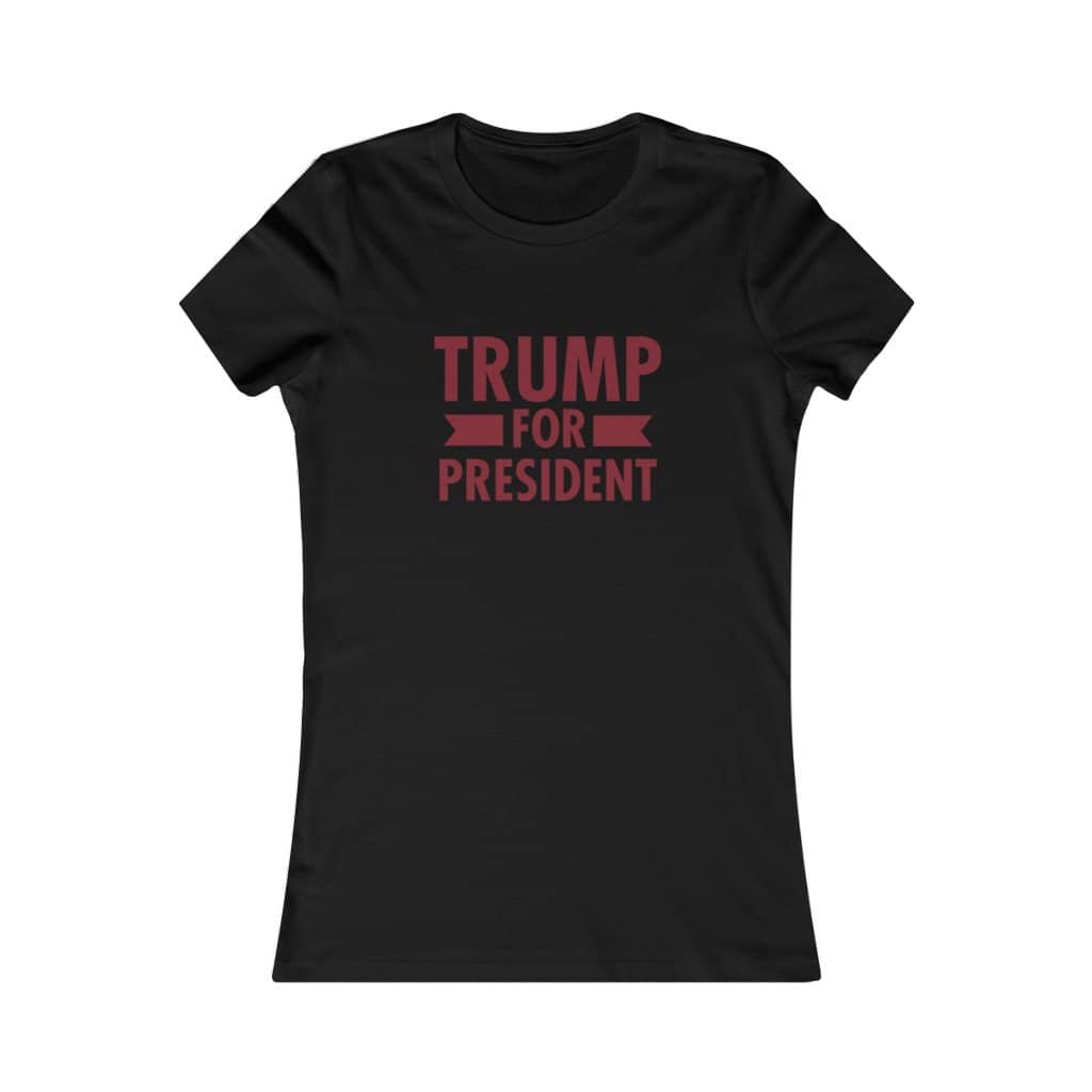 Trump for President Softstyle Ladies' T-Shirt - Trumpshop.net