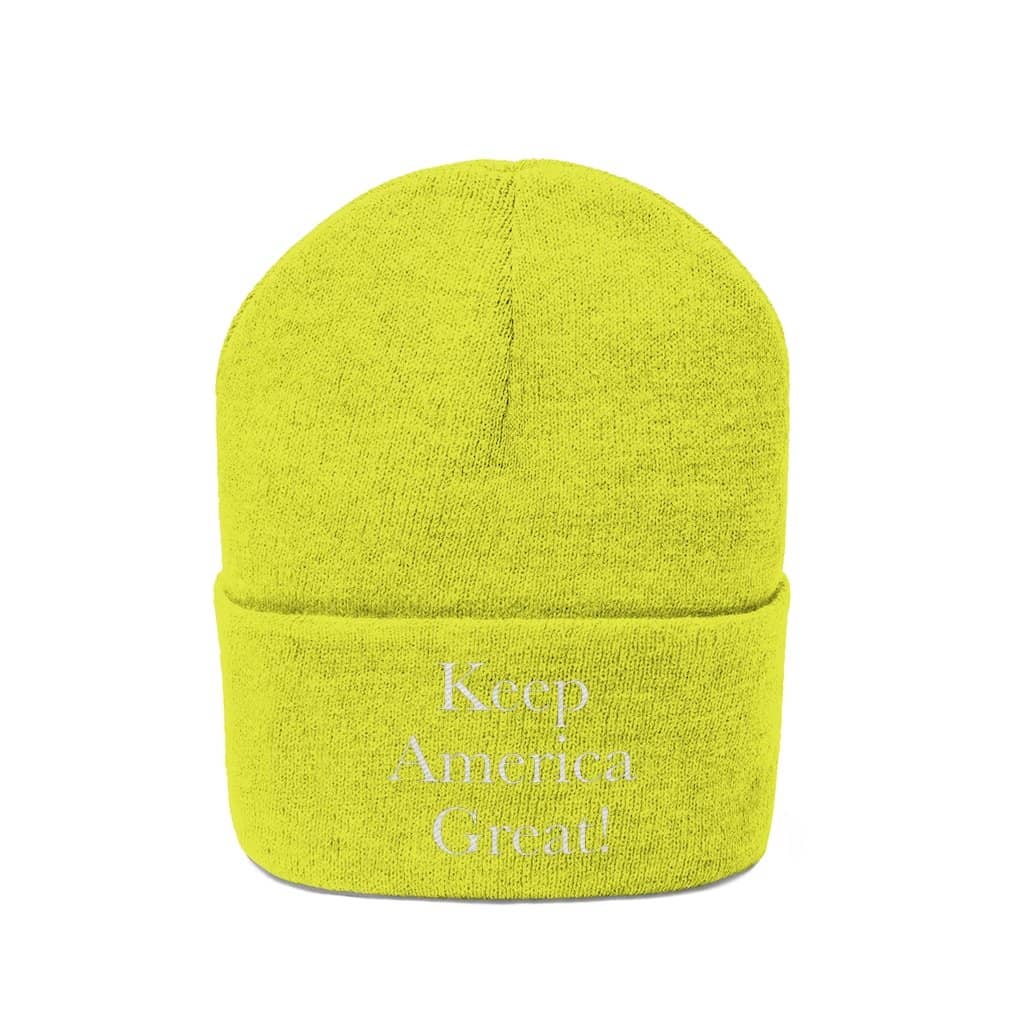 Keep America Great Emboridered #KAG Trump Knit Cap - Trumpshop.net