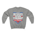 Jesus is My Savior Trump is My President Unisex Heavy Blend™ Crewneck Sweatshirt - Trumpshop.net