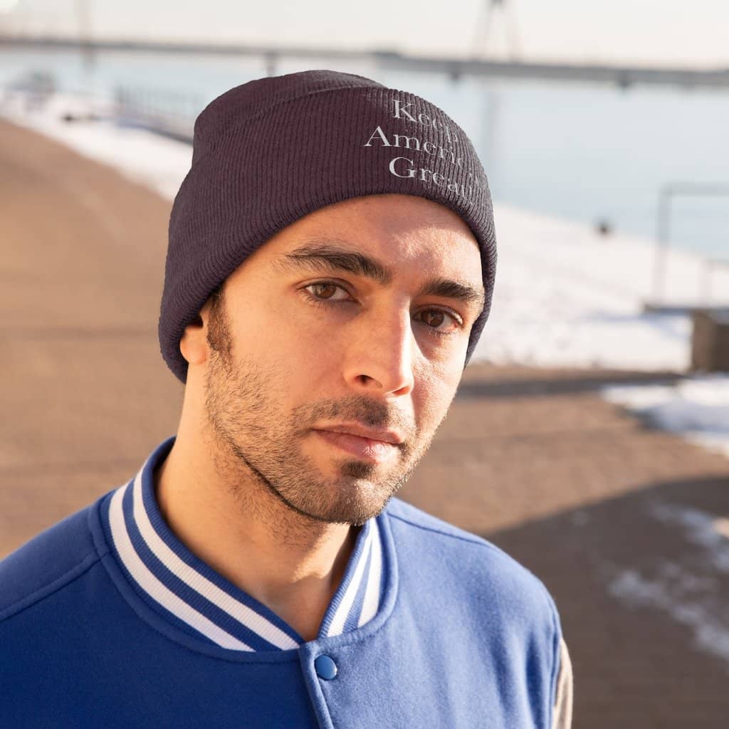 Keep America Great Emboridered #KAG Trump Knit Cap - Trumpshop.net