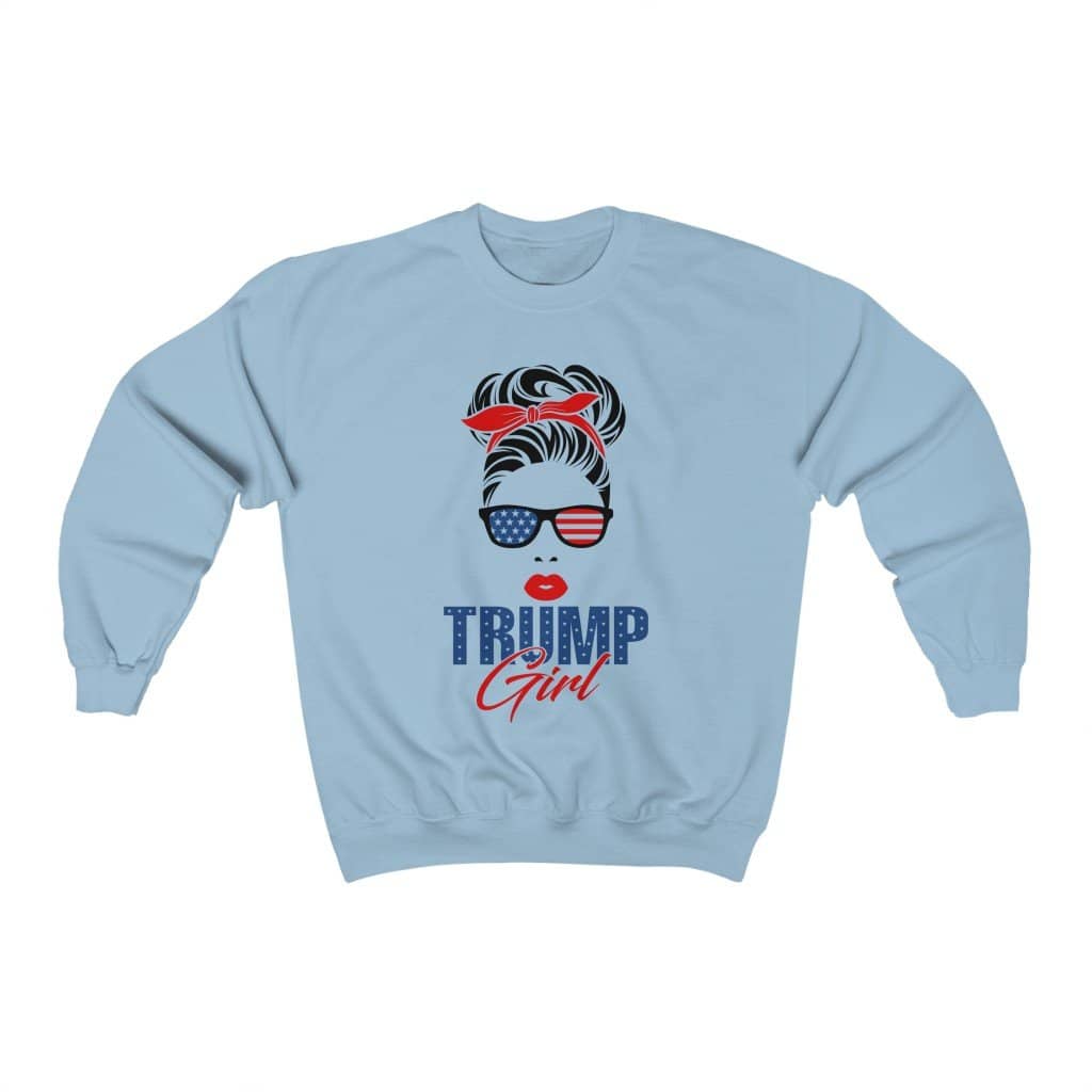 Trump Girl Heavy Blend™ Crewneck Sweatshirt - Trumpshop.net