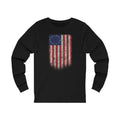Betsy Ross Flag 13 Colonies Women's Long Sleeve Performance V-neck Tee - Trumpshop.net