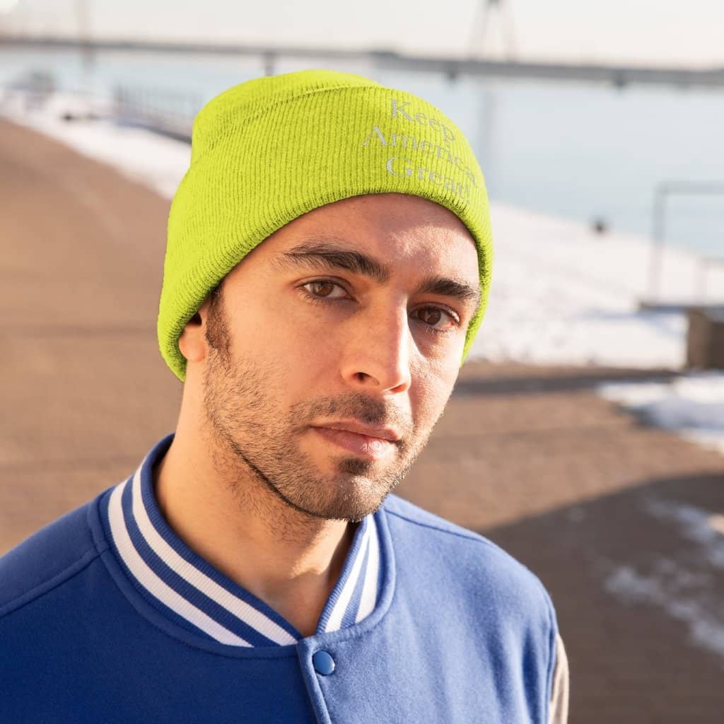 Keep America Great Emboridered #KAG Trump Knit Cap - Trumpshop.net