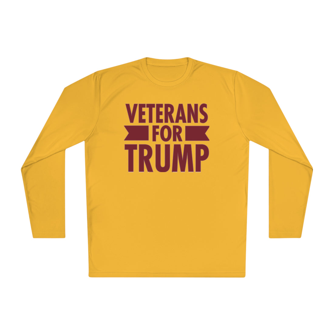Veterans for Trump Women's Long Sleeve Performance V-neck Tee