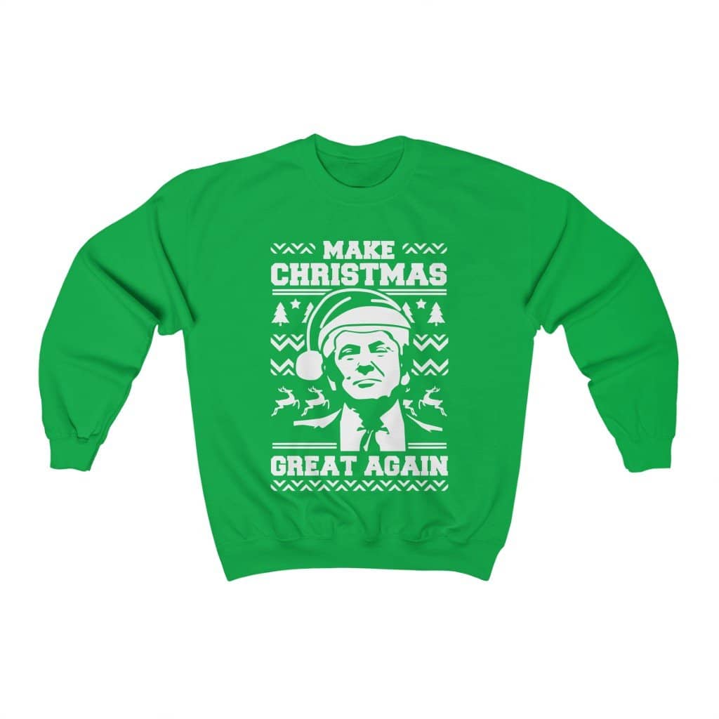 Trump Make Christmas Great Again Ugly Sweater - Trumpshop.net
