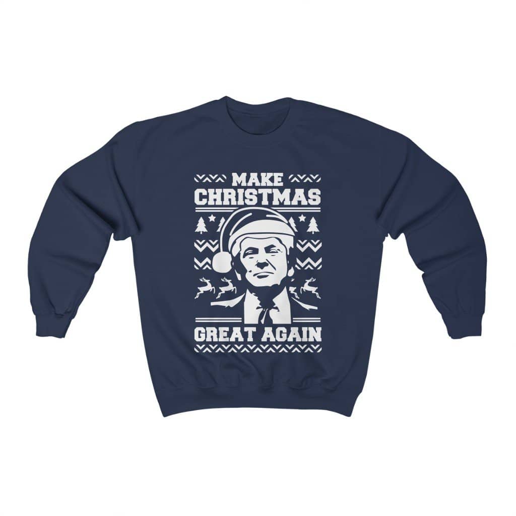 Trump Make Christmas Great Again Ugly Sweater - Trumpshop.net
