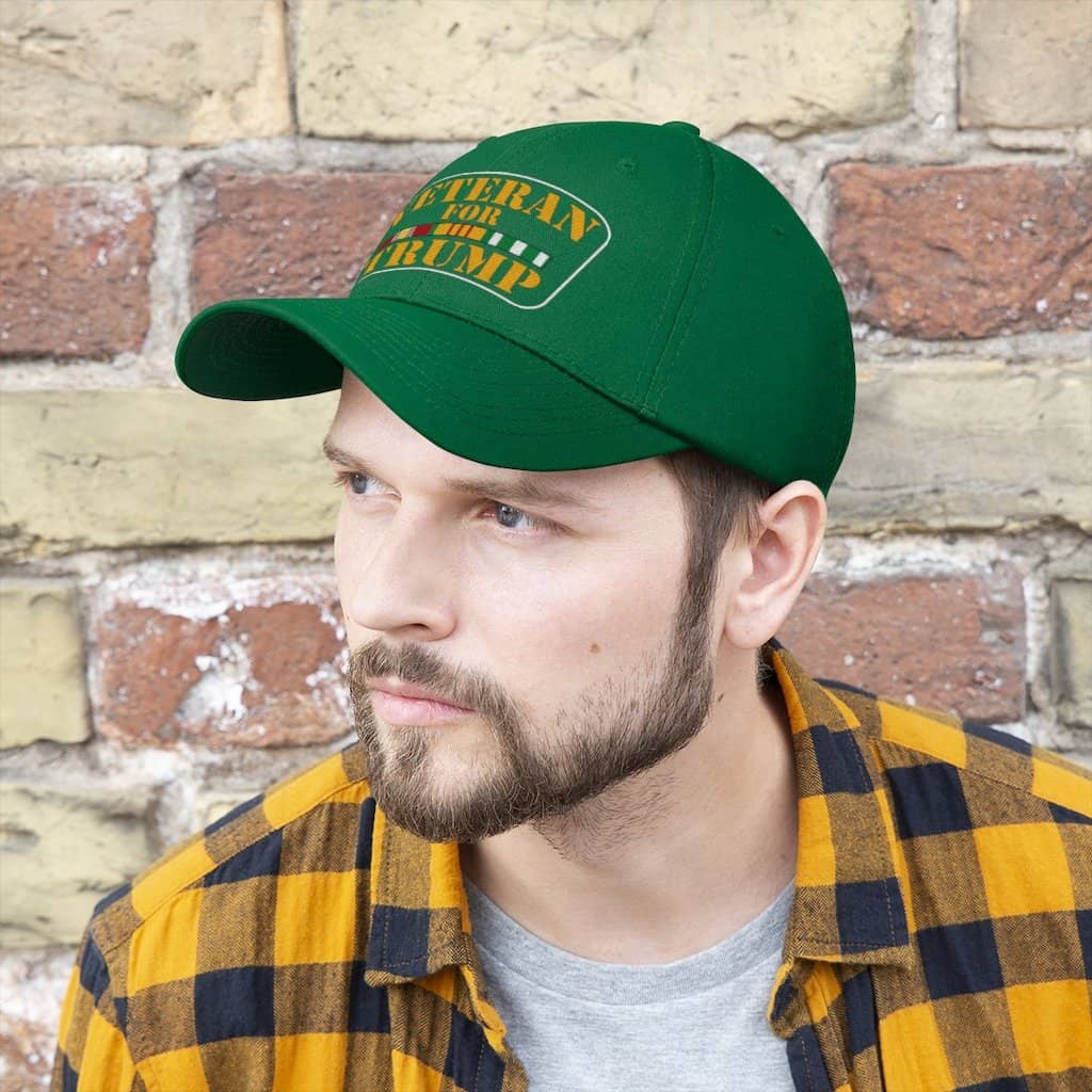 Veterans for Trump Embroidered Hat - Trumpshop.net