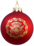 President Donald Trump Ornament 80mm Glass Christmas Holiday Trump Ball Ornament - Trumpshop.net