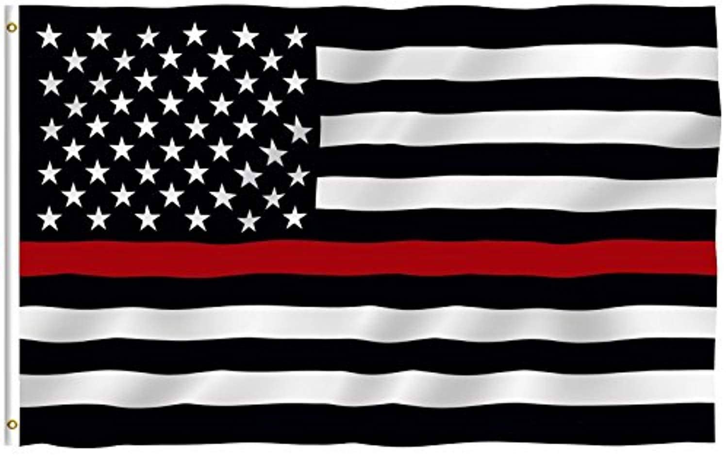 Thin Red Line USA Polyester Flag - Trumpshop.net